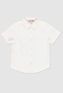 Foto 1 | Foto 1 | Camisa Boboli Blanca Manga Corta para Niño