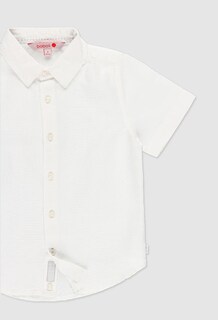 Foto 2 | Foto 2 | Camisa Boboli Blanca Manga Corta para Niño