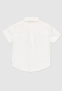 Foto 3 | Foto 3 | Camisa Boboli Blanca Manga Corta para Niño
