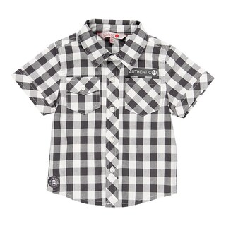 Foto 1 | Foto 1 | Camisa a Cuadros de Popelín Boboli Estampado Authentic 84 para Bebé Niño