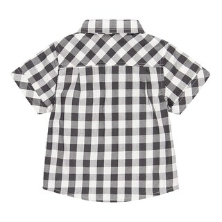 Foto 3 | Foto 3 | Camisa a Cuadros de Popelín Boboli Estampado Authentic 84 para Bebé Niño