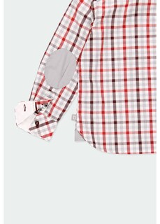 Foto 3 | Foto 3 | Camisa Boboli Roja Manga Larga para Niño