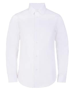 Foto 1 | Foto 1 | Camisa Calvin Klein de Manga Larga Blanca para Niños - Venta Internacional