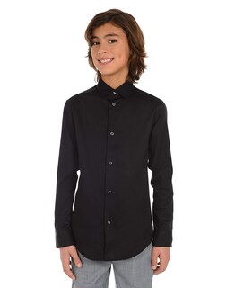Foto 3 | Foto 3 | Camisa Calvin Klein Negra para Niño - Venta Internacional