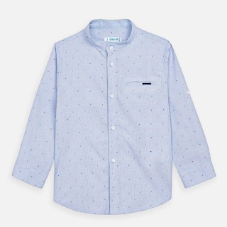 Foto 1 | Foto 1 | Camisa Slim Fit Flechas Azul Para Niño Mayoral