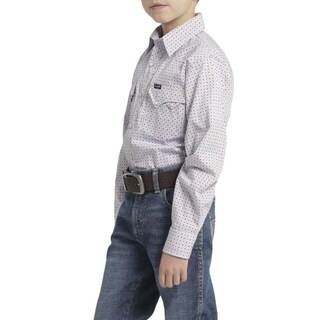 Foto 5 | Foto 5 | Camisa Vaquera Niño Wrangler Slim Fit Manga Larga 414 Azul