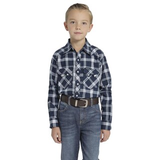 Foto 1 | Foto 1 | Camisa Vaquera Niño Wrangler Slim Fit Manga Larga 413 Multicolor
