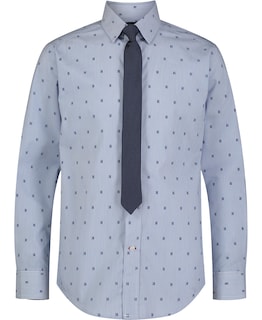 Foto 1 | Foto 1 | Camisa de Vestir Tommy Hilfiger Azul de Manga Larga - Venta Internacional