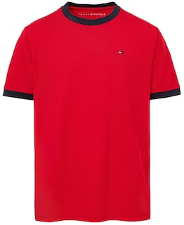 Foto 1 | Foto 1 | Camiseta Tommy Hilfiger De Manga Corta Para Niños, 100% Algodón, 7 Años - Venta Internacional.