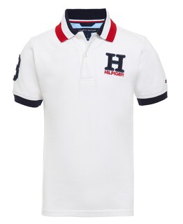 Foto 1 | Foto 1 | Polo Tommy Hilfiger Para Niños, Blanco Mate, Talla Lg - Venta Internacional.
