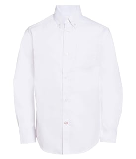 Foto 1 | Foto 1 | Camisa Oxford De Manga Larga Tommy Hilfiger Para Niños, Talla 10, Color Blanco - Venta Internacional.