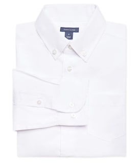 Foto 2 | Foto 2 | Camisa Oxford De Manga Larga Tommy Hilfiger Para Niños, Talla 10, Color Blanco - Venta Internacional.
