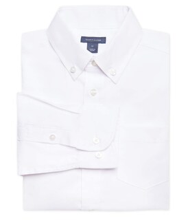 Foto 2 | Foto 2 | Camisa Tommy Hilfiger Pinpoint Oxford Blanca Para Niños De 16 Años - Venta Internacional.