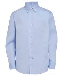 Foto 1 | Foto 1 | Camisa Tommy Hilfiger, Vestido Oxford De Manga Larga Para Niños, Azul 6 - Venta Internacional.