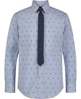 Foto 1 | Foto 1 | Camisa de Vestir Tommy Hilfiger Azul de Manga Larga - Venta Internacional