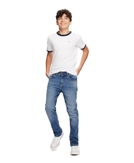 Foto 2 | Foto 2 | Camiseta Tommy Hilfiger De Manga Corta Ken Para Niño - Venta Internacional.