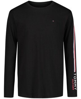 Foto 1 | Foto 1 | Camiseta Tommy Hilfiger Para Niños De Manga Larga Con Cuello Redondo, 8 Años - Venta Internacional.