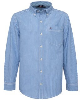 Foto 1 | Foto 1 | Camisa Tommy Hilfiger Para Niños, Manga Larga, Tejida Con Botones, 4 Años - Venta Internacional.