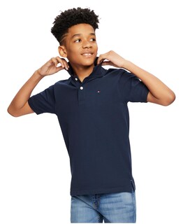 Foto 3 | Foto 3 | Polo Tommy Hilfiger Para Niños, Manga Corta, Ivy Navy, 4y - Venta Internacional.