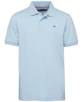 Polo Tommy Hilfiger De Manga Corta Para Niños, Color Azul Hiedra, 3 Años - Venta Internacional.
