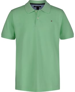 Foto 1 | Foto 1 | Polo Tommy Hilfiger Para Niños, Manga Corta, Verde Hiedra, Fresno, 8 Años - Venta Internacional.