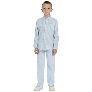 Foto 4 | Foto 4 | Camisa Lee Vintage Slim Fit Manga Larga 247 Verde para Niño