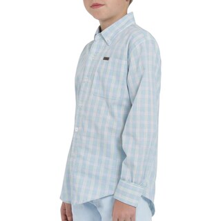 Foto 5 | Foto 5 | Camisa Lee Vintage Slim Fit Manga Larga 247 Verde para Niño