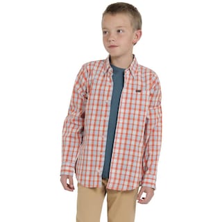 Foto 1 | Foto 1 | Camisa Lee Vintage Slim Fit Manga Larga 249 Roja para Niño