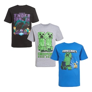 Foto 1 | Foto 1 | Set De Ropa Minecraft Creeper Grid Para Niños, 3 Piezas, Talla 8 - Venta Internacional.