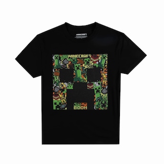 Foto 5 | Foto 5 | Camiseta Bioworld Minecraft Creepers And Character Heads - Venta Internacional.
