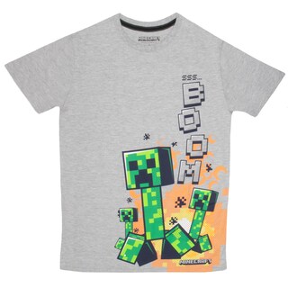 Foto 6 | Foto 6 | Set De Ropa Minecraft Creeper Grid Para Niños, 3 Piezas, Talla 18 - Venta Internacional.