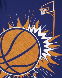 Foto 2 | Foto 2 | Camiseta The Children's Place Para Niños Con Temática De Baloncesto, Paquete De 3 - Venta Internacional.
