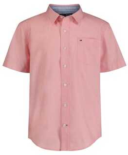 Foto 1 | Foto 1 | Camisa Tommy Hilfiger Para Niños, Manga Corta, 8 Años, Ligera - Venta Internacional.