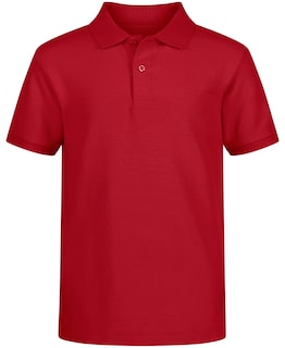 Foto 1 | Foto 1 | Polo Nautica De Manga Corta Para Niños, Tejido De Piqué Rojo, Talla M - Venta Internacional.