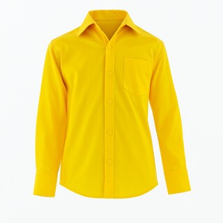Foto 1 | Foto 1 | Camisa Para Niño Chicos Olé 3596 Amarillo Manga Larga