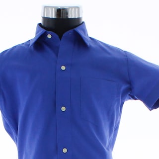 Foto 3 | Foto 3 | Camisa Para Niño Chicos Olé 3685 Azul Rey Manga Corta