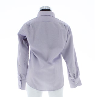 Foto 3 | Foto 3 | Camisa Para Niño Chicos Olé 3677 Rayas Azul Marino Manga Larga