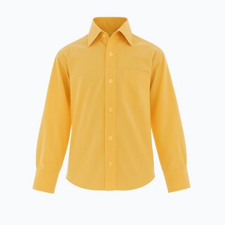 Foto 1 | Foto 1 | Camisa Para Niño Chicos Olé 3556 Amarillo Manga Larga