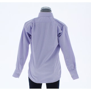 Foto 3 | Foto 3 | Camisa Para Niño Chicos Olé 3662 Morado Cuadros Manga Larga