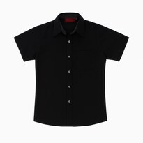 Camisa Para Niño Chicos Olé 3683 Negra Manga Corta