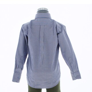 Foto 2 | Foto 2 | Camisa Para Niño Chicos Olé 3661 Azul Rayas Manga Larga