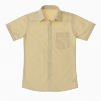 Camisa Para Niño Chicos Olé 3686 Beige Manga Corta