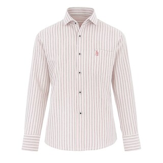 Foto 1 | Foto 1 | Camisa Para Niño Chicos Olé 3654 Blanco Rayas Manga Larga