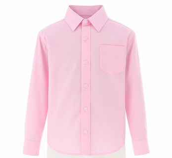 Foto 1 | Foto 1 | Camisa Para Niño Chicos Olé 3581 Rosa Manga Larga