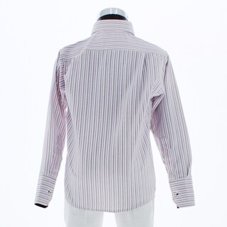 Foto 2 | Foto 2 | Camisa Para Niño Chicos Olé 3654 Blanco Rayas Manga Larga