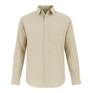 Foto 1 | Foto 1 | Camisa Para Niño Chicos Olé 3675 Beige Cuadros Manga Larga