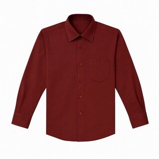 Foto 1 | Foto 1 | Camisa Para Niño Chicos Olé 3591 Vino Manga Larga