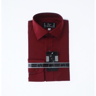 Foto 4 | Foto 4 | Camisa Para Niño Chicos Olé 3591 Vino Manga Larga