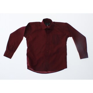 Foto 6 | Foto 6 | Camisa Para Niño Chicos Olé 3591 Vino Manga Larga