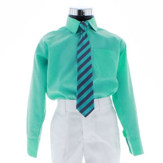 Foto 3 | Foto 3 | Camisa Para Niño Chicos Olé 3613 Verde Manga Larga